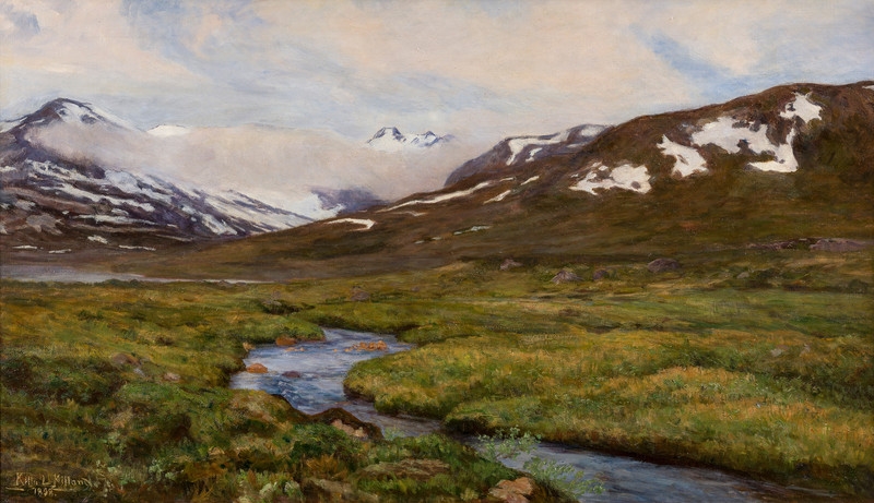 From Jotunheimen by Kitty Kielland, 1898