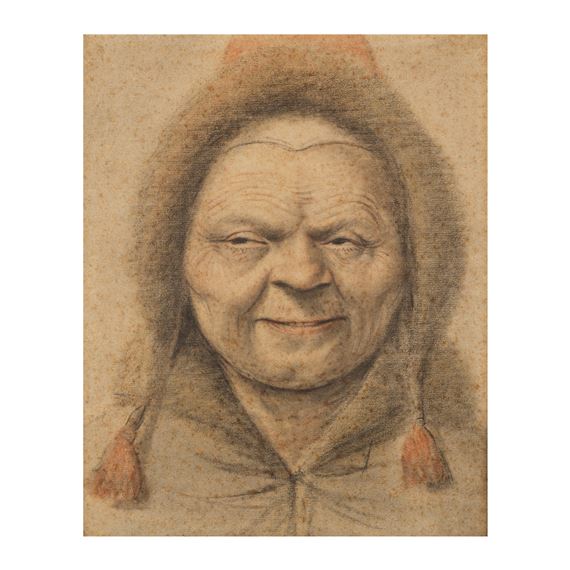 Portrait présumé de Marie Venier femme Laporte by Nicolas Lagneau