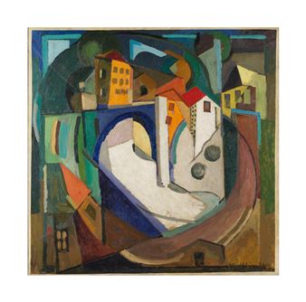 Paysage by Albert Gleizes, 1914