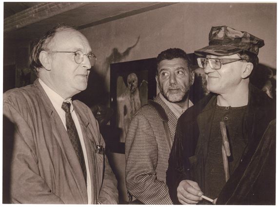 Arkady Lvov | Mikhail Shemyakin and Joseph Brodsky (1995) | MutualArt