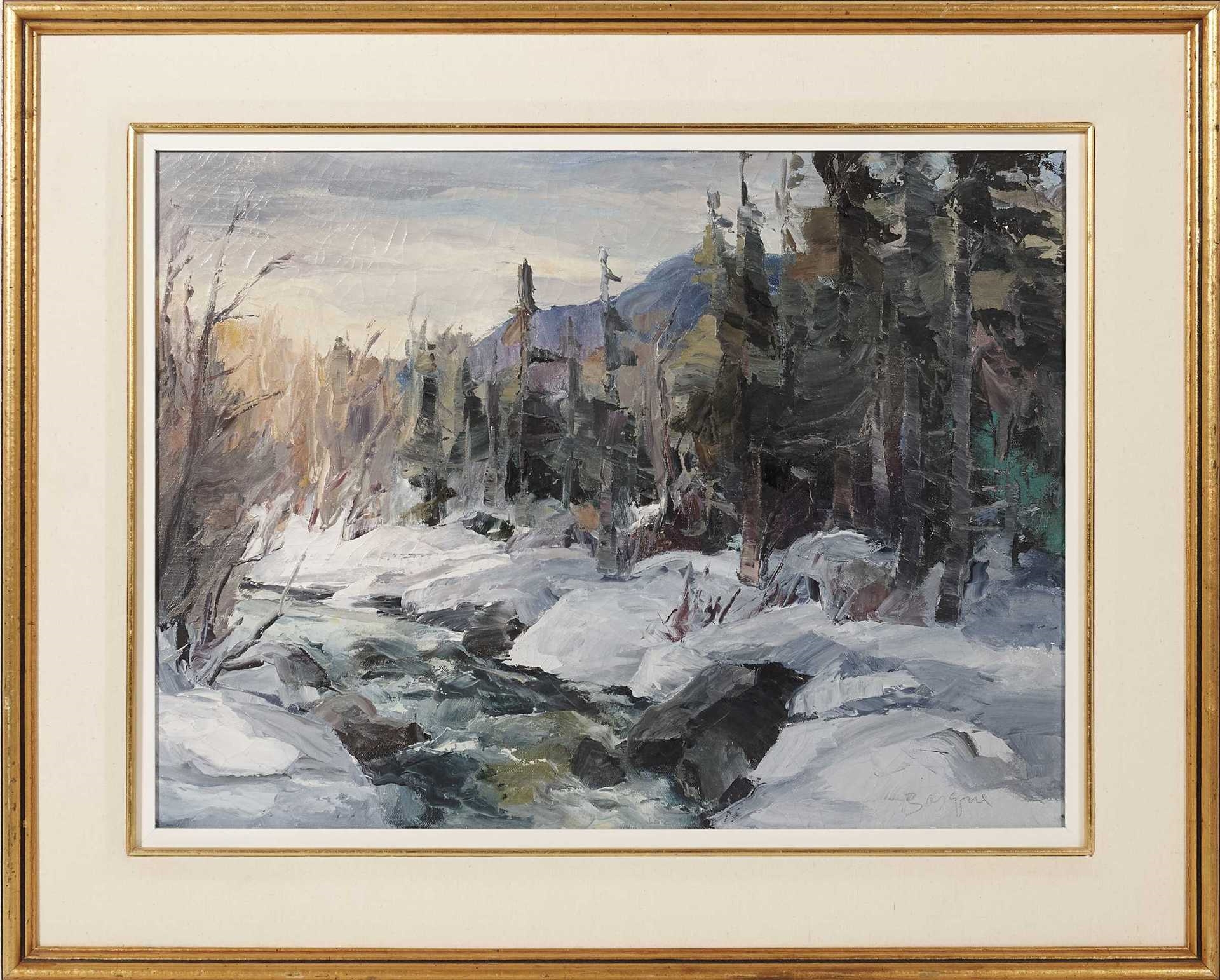 Léonard Parent Basque La rivière SteAnne MutualArt