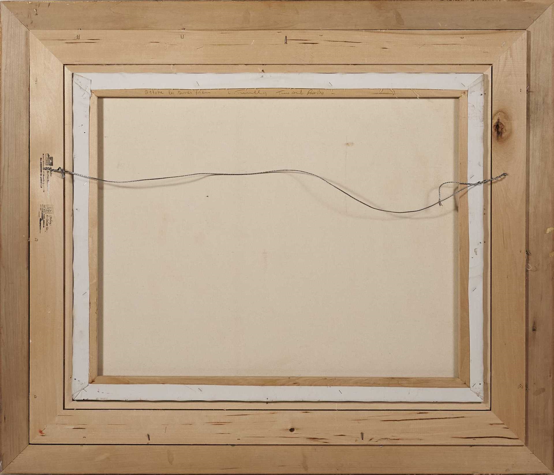 Artwork by Louis Tremblay, Octobre les Grands Jardins, Made of Oil on canvas