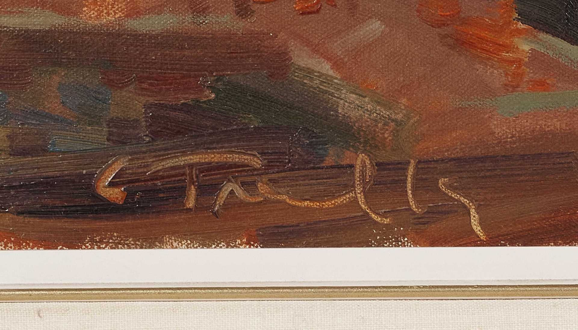 Artwork by Louis Tremblay, Octobre les Grands Jardins, Made of Oil on canvas