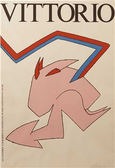 Poster d'exposition à Ottawa - Fiorucci Vittorio