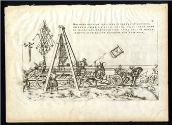 MACHINA NOVA AD TOLLENDA IN CARRO S ET VEHENDA INGENTIA ONERA PER LOCA PER VIA … - Jacques Besson