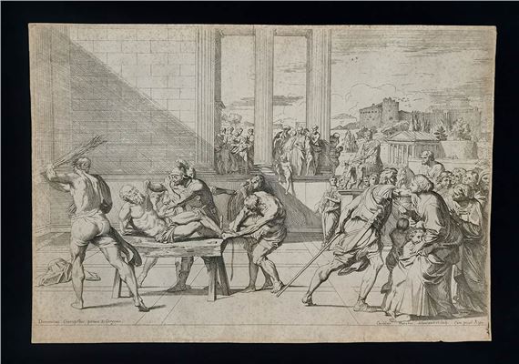 La flagellazione di S. Andrea by Carlo Maratta