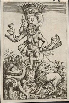 Allegory of the Grand Duchy of Tuscany - Baldissera Soldi