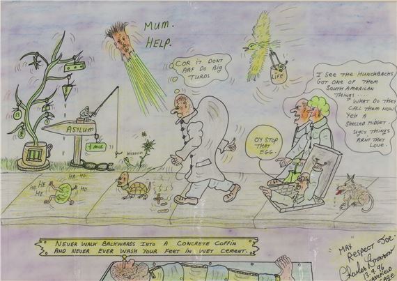 Never Walk Backwards Into a Concrete Coffin and Never Ever Wash Your Feet in Wet Cement by Charles Bronson, 2013