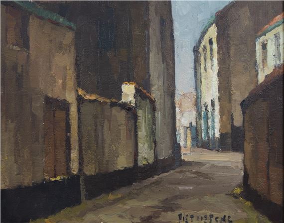 Ghent city view by Piet Lippens