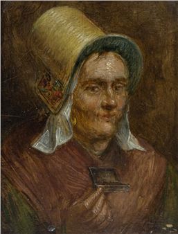 Portrait of a woman - Julius Geertz