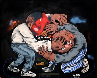 Two Birds, One Stone: Sentrock's Large-Scale Statements and Intimate Sketches