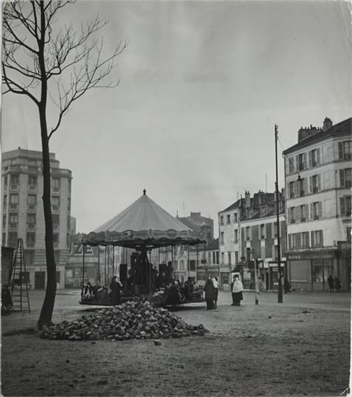 Joyeux petit manège, Paris, 1944 by Robert Doisneau, 1944