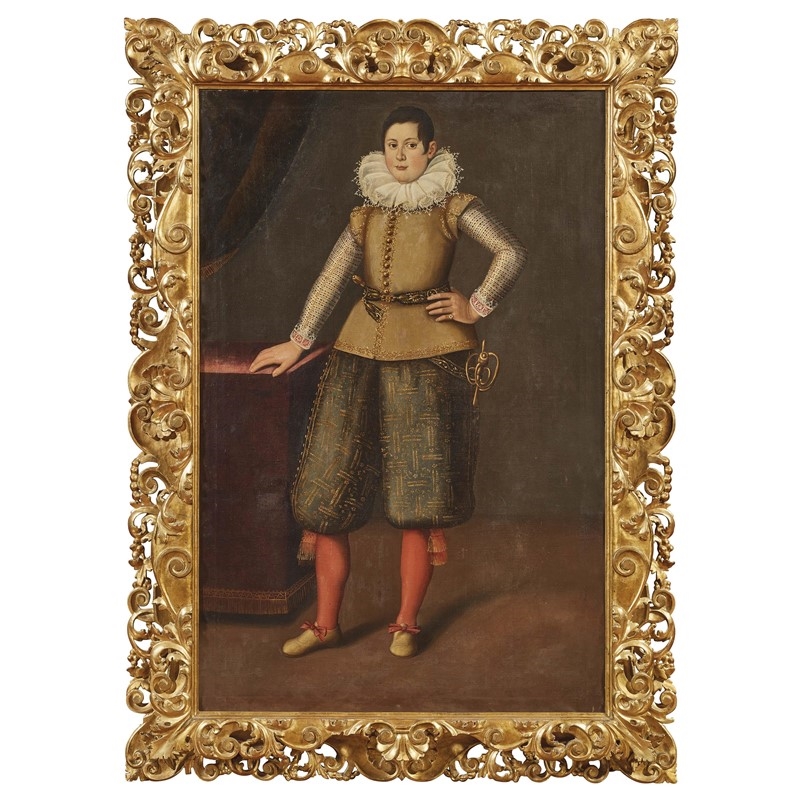 Central Italian School, 17th Century | PORTRAIT OF A YOUNG MAN | MutualArt