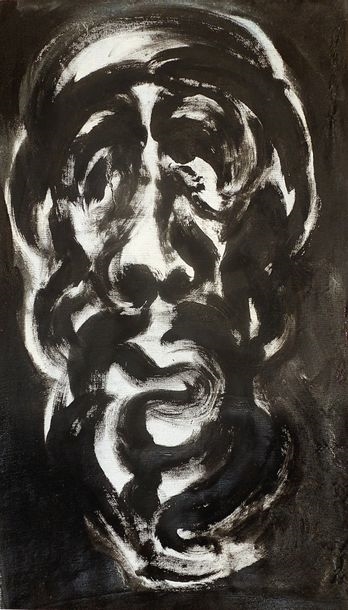 Artwork by Jean-Paul Muslin, Untitled, Made of acrylic on canvas