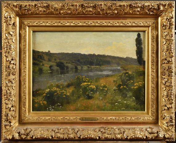 River bank by Louis Alexandre Bouché, 1902