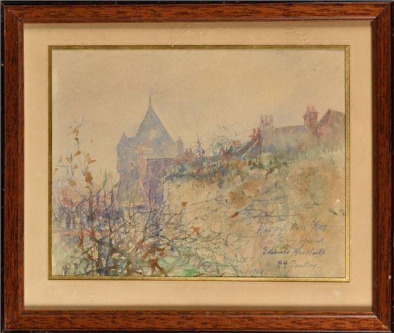 View of Morêt sur Loing - Eleanor Elizabeth Greatorex