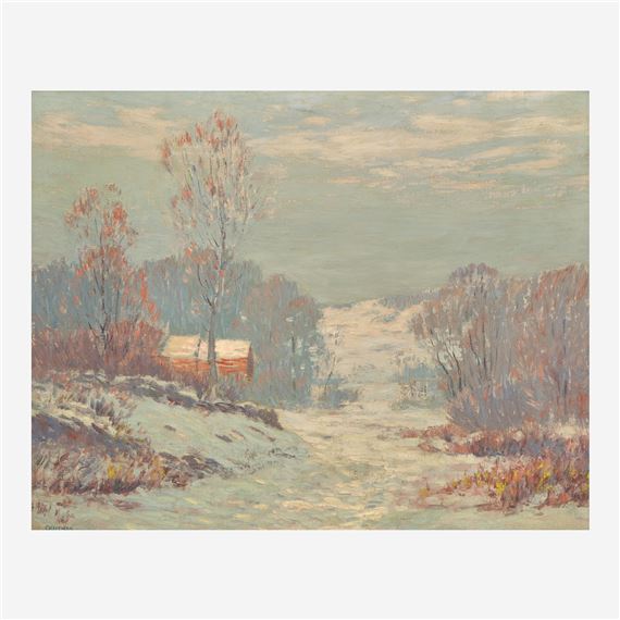 Afternoon Light by Leonard Ochtman