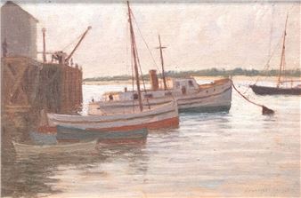 Punta del Este. Muelle - Julio Martínez Vázquez