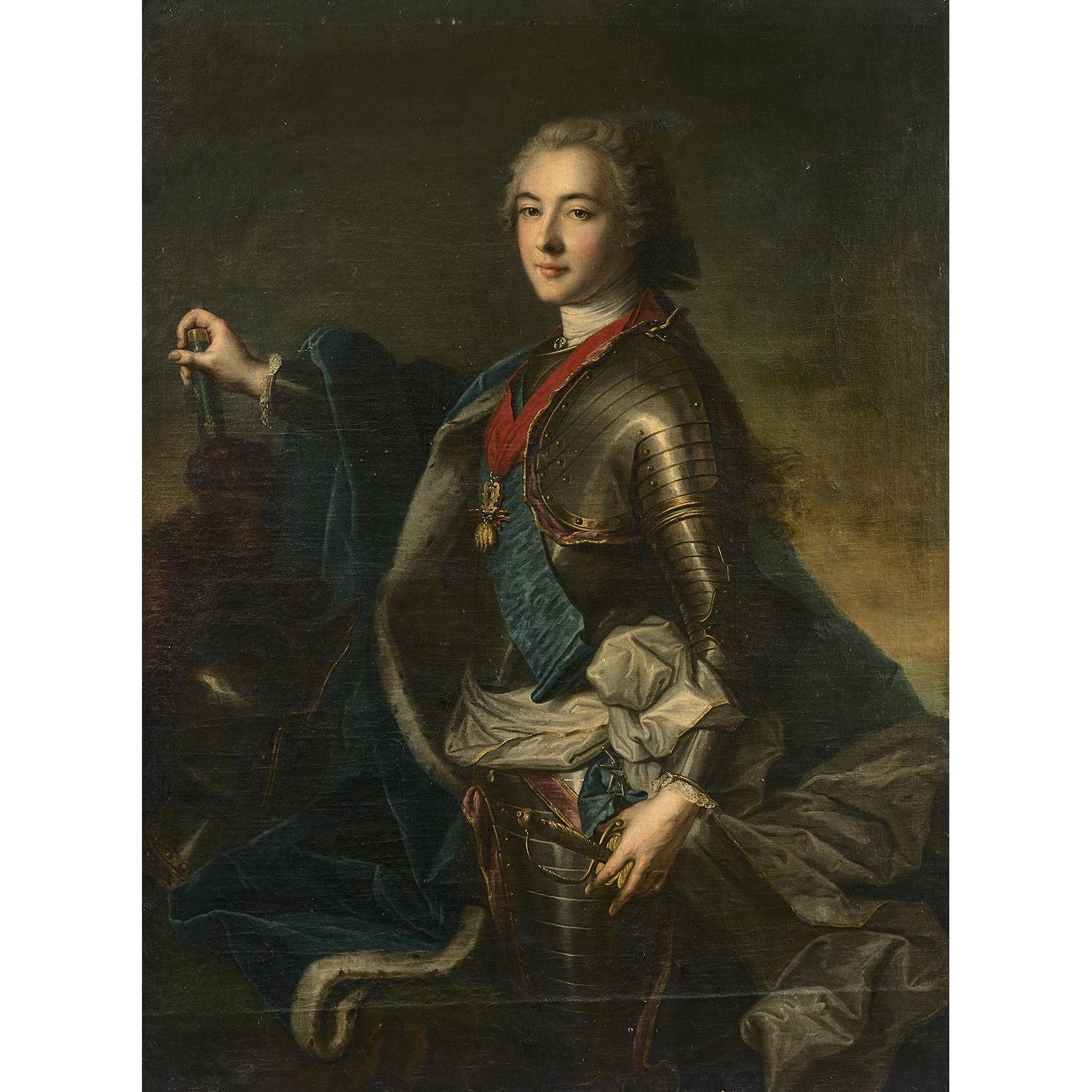 JeanMarc Nattier PORTRAIT DE LOUIS JEAN MARIE DE BOURBON, DUC DE