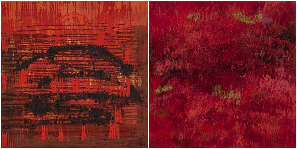 Jimmy Possum Untitled (diptych) MutualArt