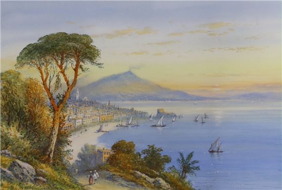 watercolour by Edwin St. John