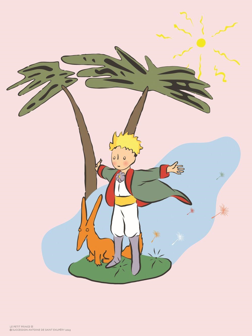 Le Petit Prince sous les palmiers
