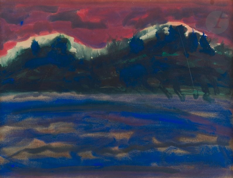 Beauford Delaney Landscape, 1966 (1966) MutualArt