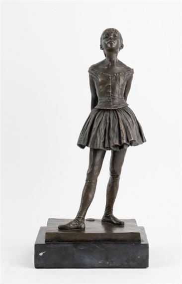 La petite danseuse de quatorze ans by Edgar Degas