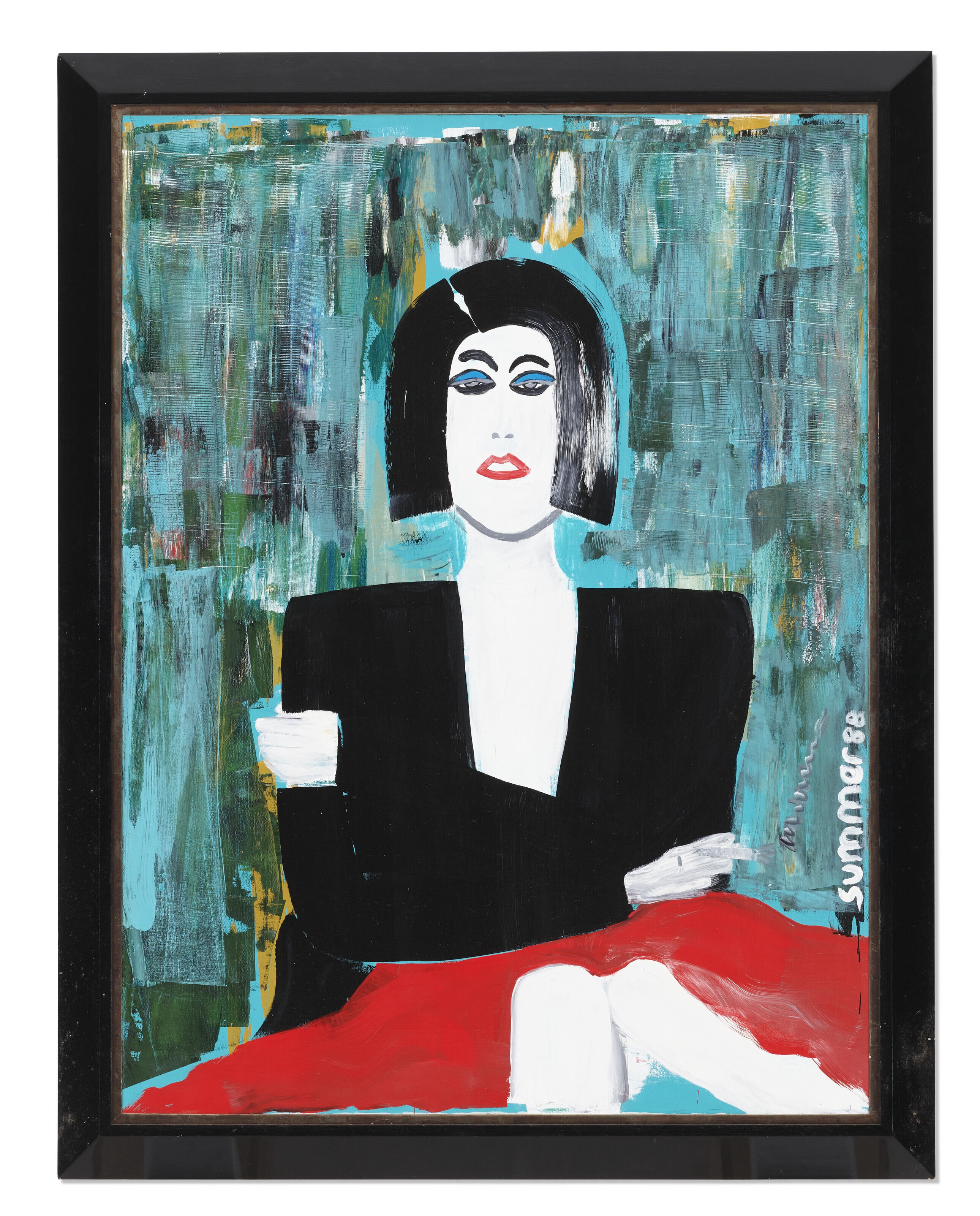 Artwork by Donna Summer, Chairman of the Board, Made of acrylic on canvas