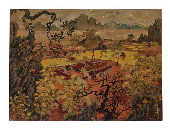 LA PAGODE THAY by Pham Hau, circa 1942