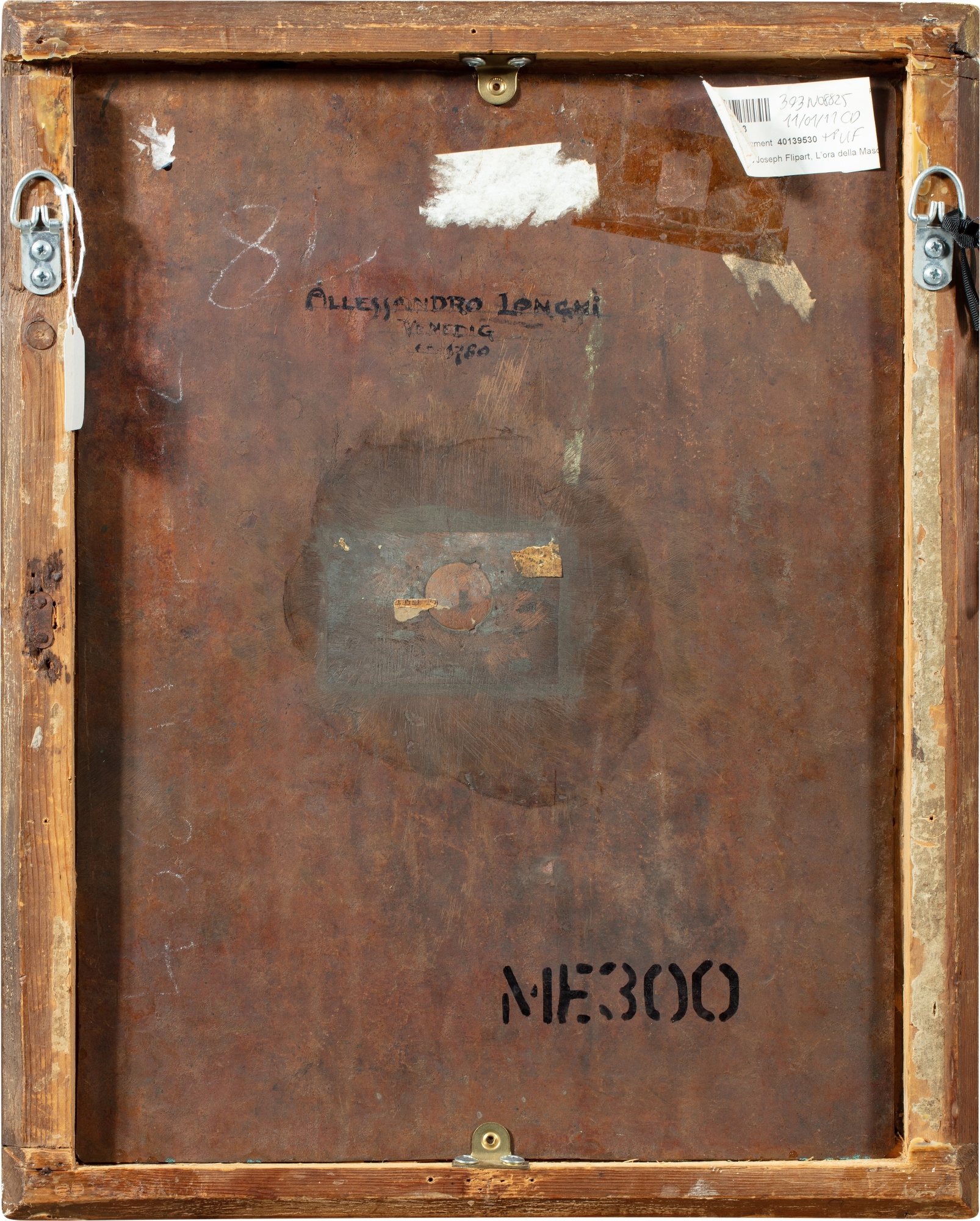 Artwork by Charles Joseph Flipart, L'heure du bal, Made of Oil on copper