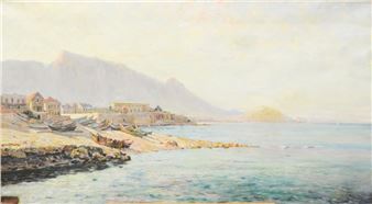 Matinée irisée sur la côte d'azur - Paul Alphonse Marsac
