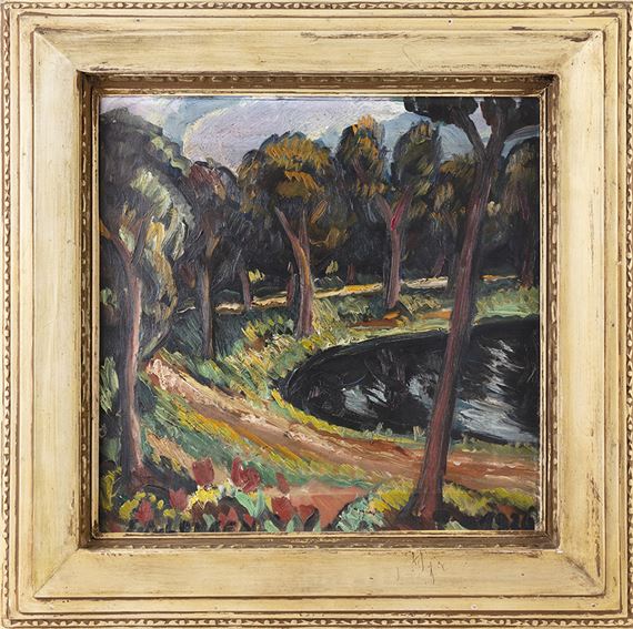 At the lake by Emil Artur Pittermann, 1926