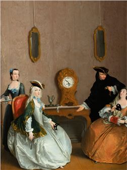L'heure du bal - Charles Joseph Flipart