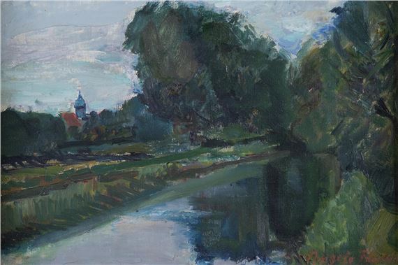 Paesaggio by Angelo Furche