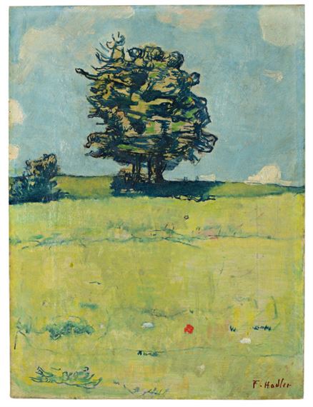 Landschaft mit Baum