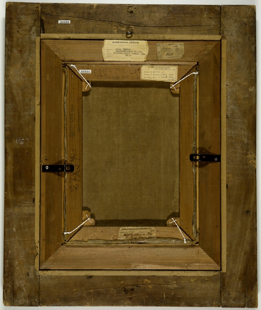 Artwork by Ferdinand Hodler, Bildnis einer Unbekannten (Savoyerin), Made of Oil on canvas