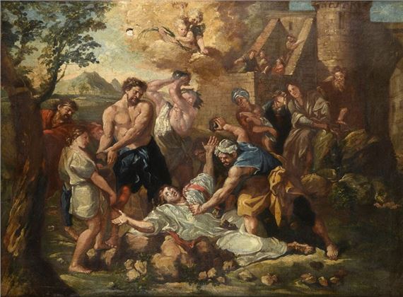 The Martyrdom of Saint Stephen by Michel-Francois Dandré-Bardon, 18th century