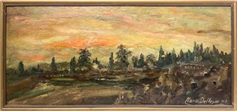 Country landscape - Mario Del Vesco