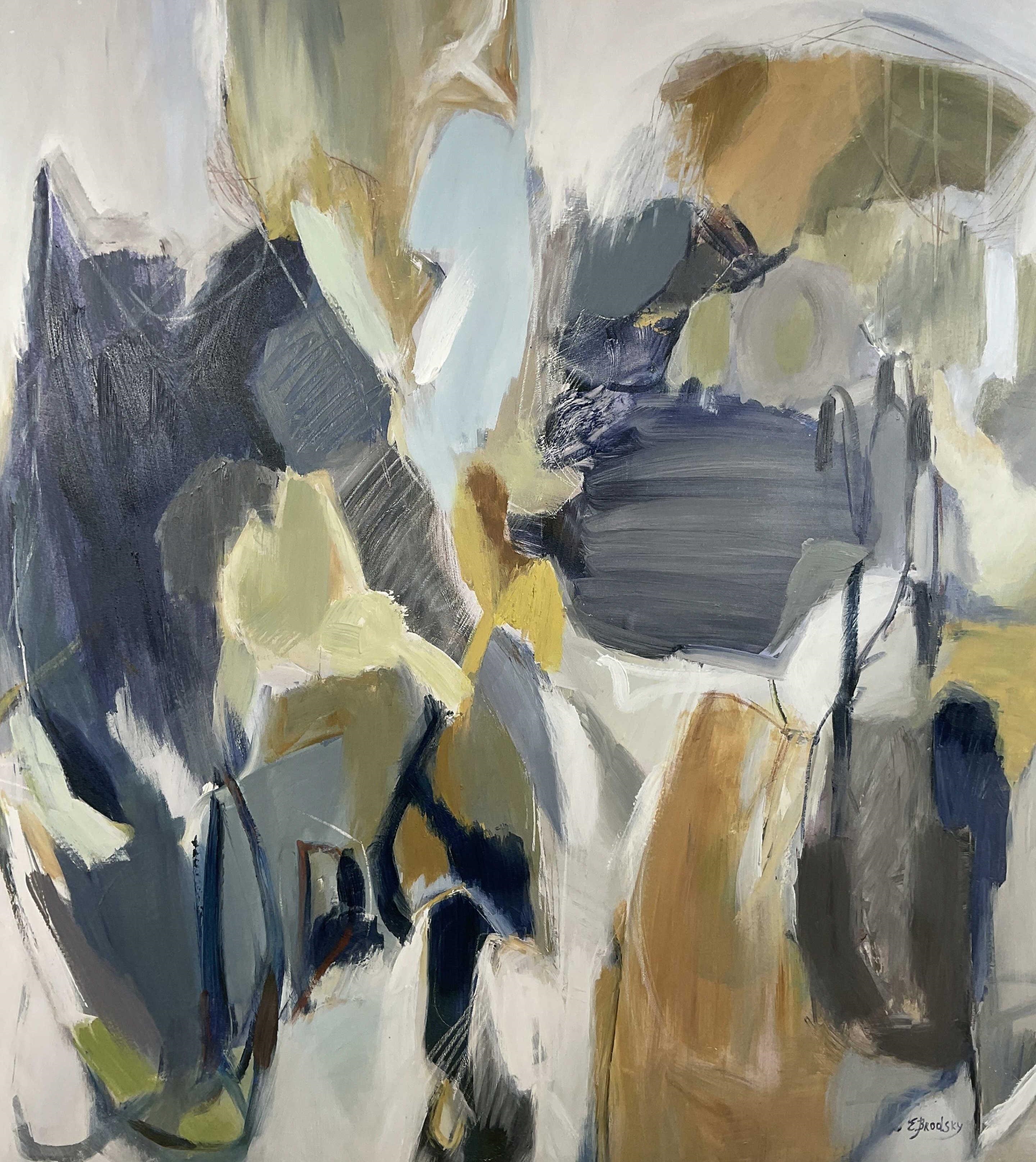 Artwork by Eveline Brodsky, Untitled, Made of Acrylic On Canvas