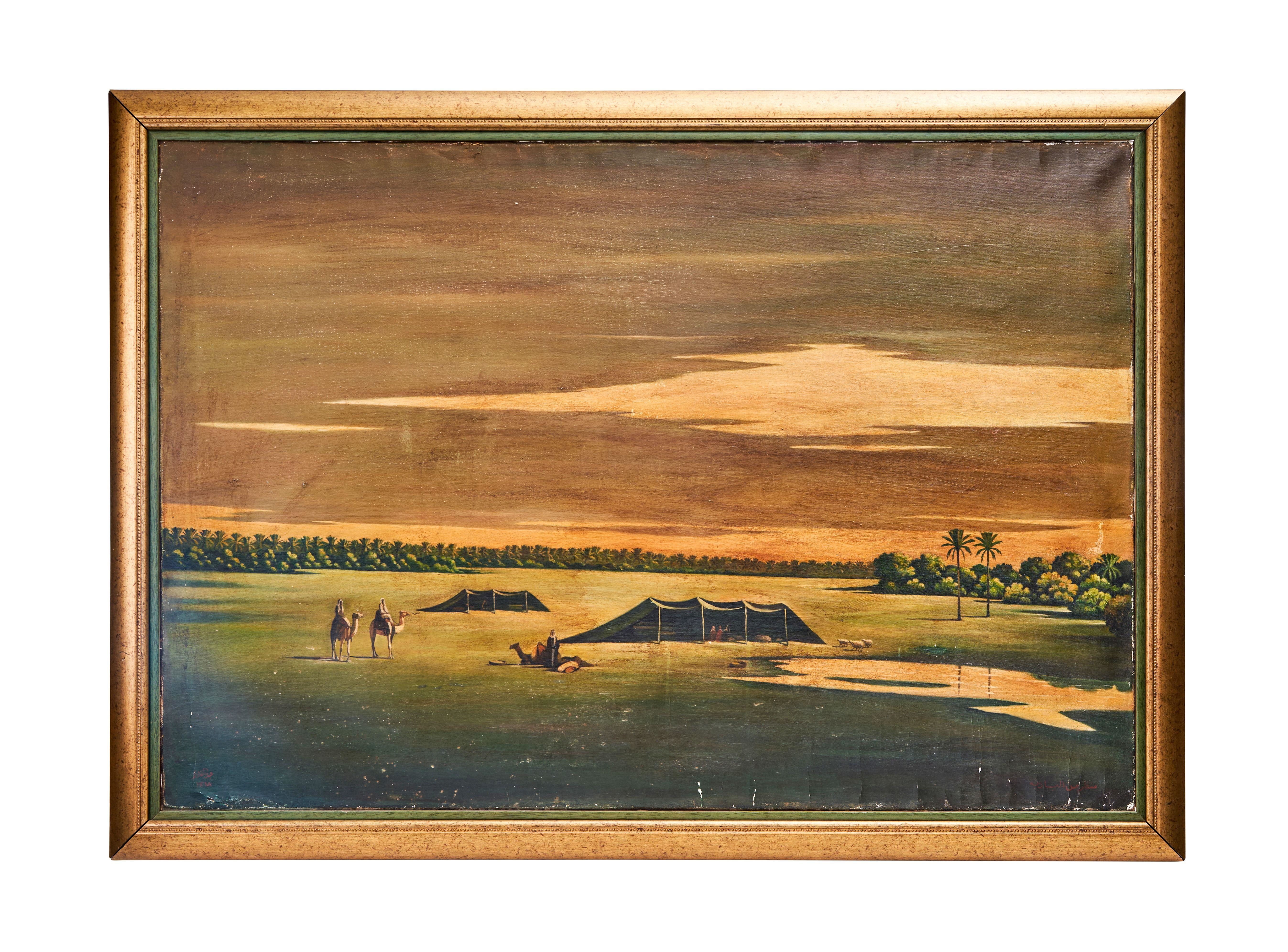 Abdul Kadir Al Rassam | VIEW OF THE WILDERNESS | MutualArt