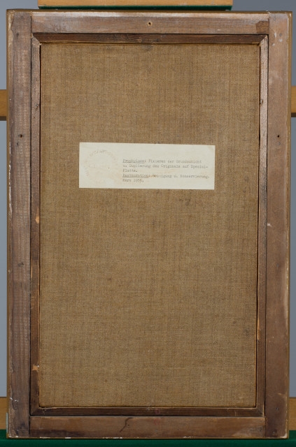 Artwork by Ferdinand Hodler, Bäumchen im Herbstlaub, Made of Oil on canvas over plywood