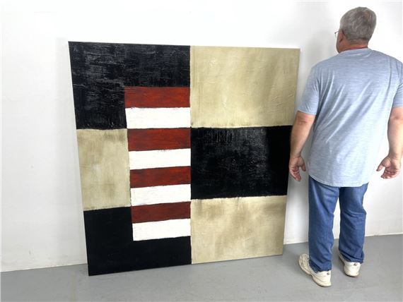 Sean Scully | Graphic Modernist Painting (97) | MutualArt