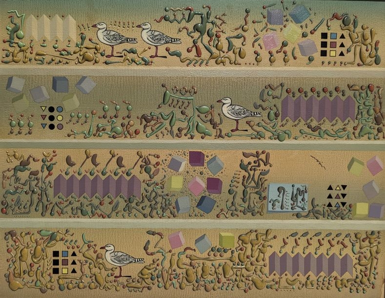 Maurice Rapin | Lectura super codicis n°1 (1973) | MutualArt