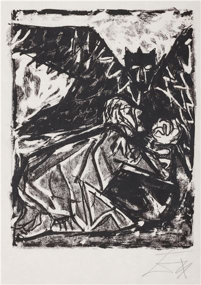 Gethsemane by Otto Dix, 1960