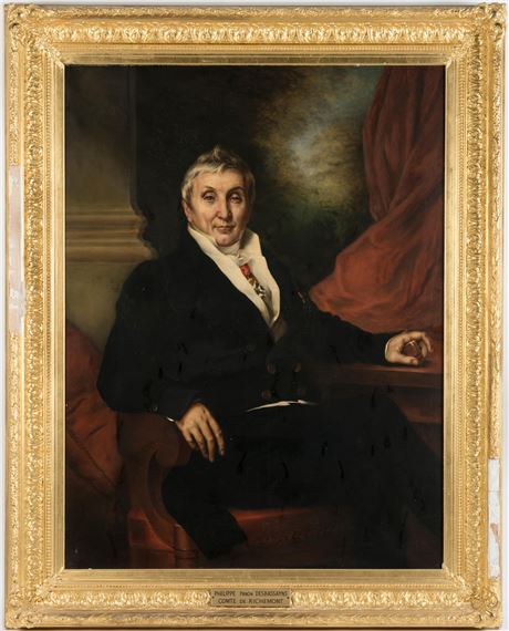 French School, 19th Century Portrait d'Anne de Rochechouart de