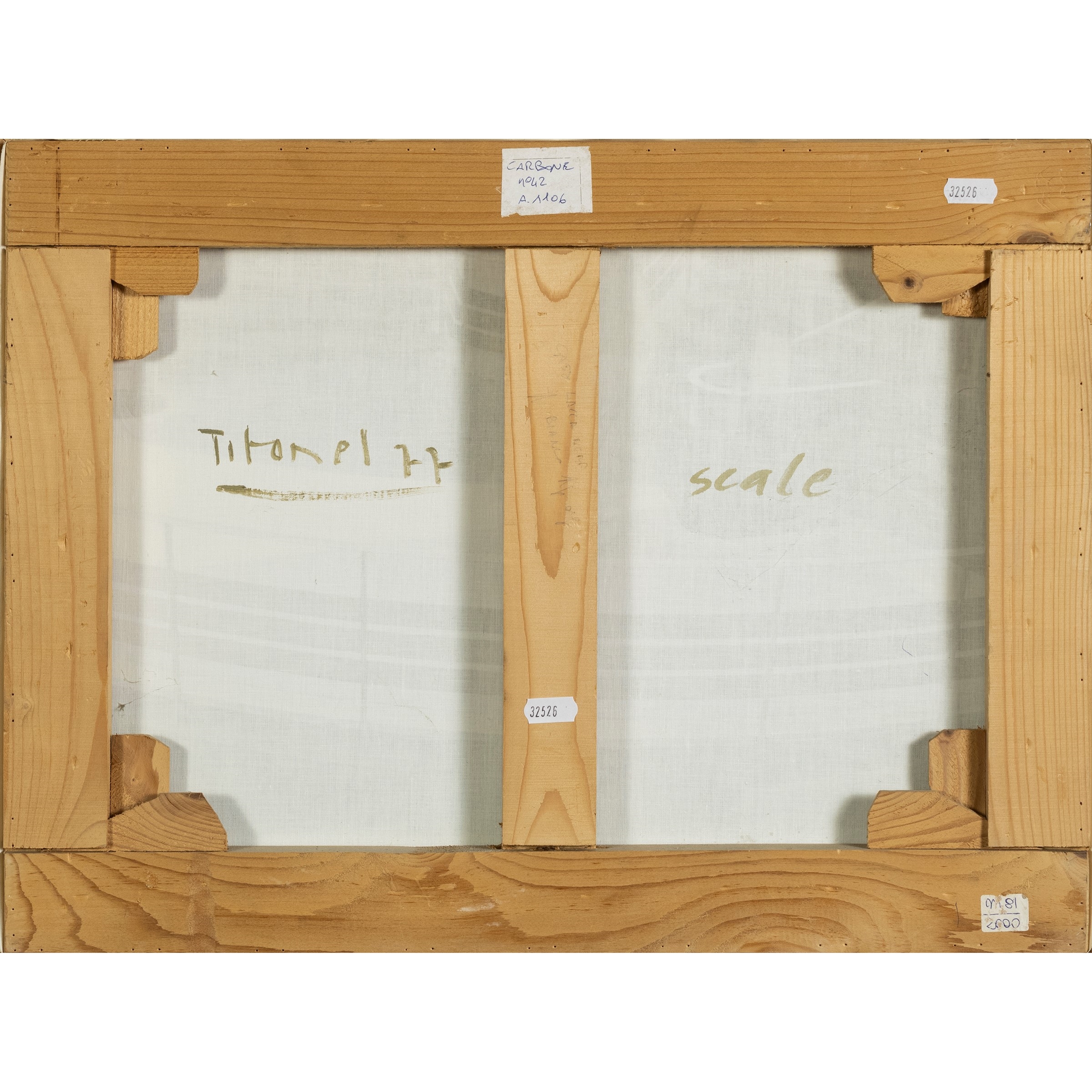 Artwork by Angelo Titonel, Scale, Made of mixed media on canvas