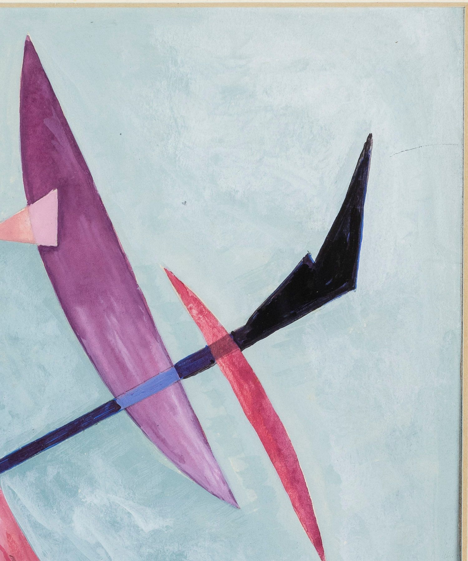 Artwork by Helen  Lowe Kendall , Theme II Perhaps Here, Made of Gouache