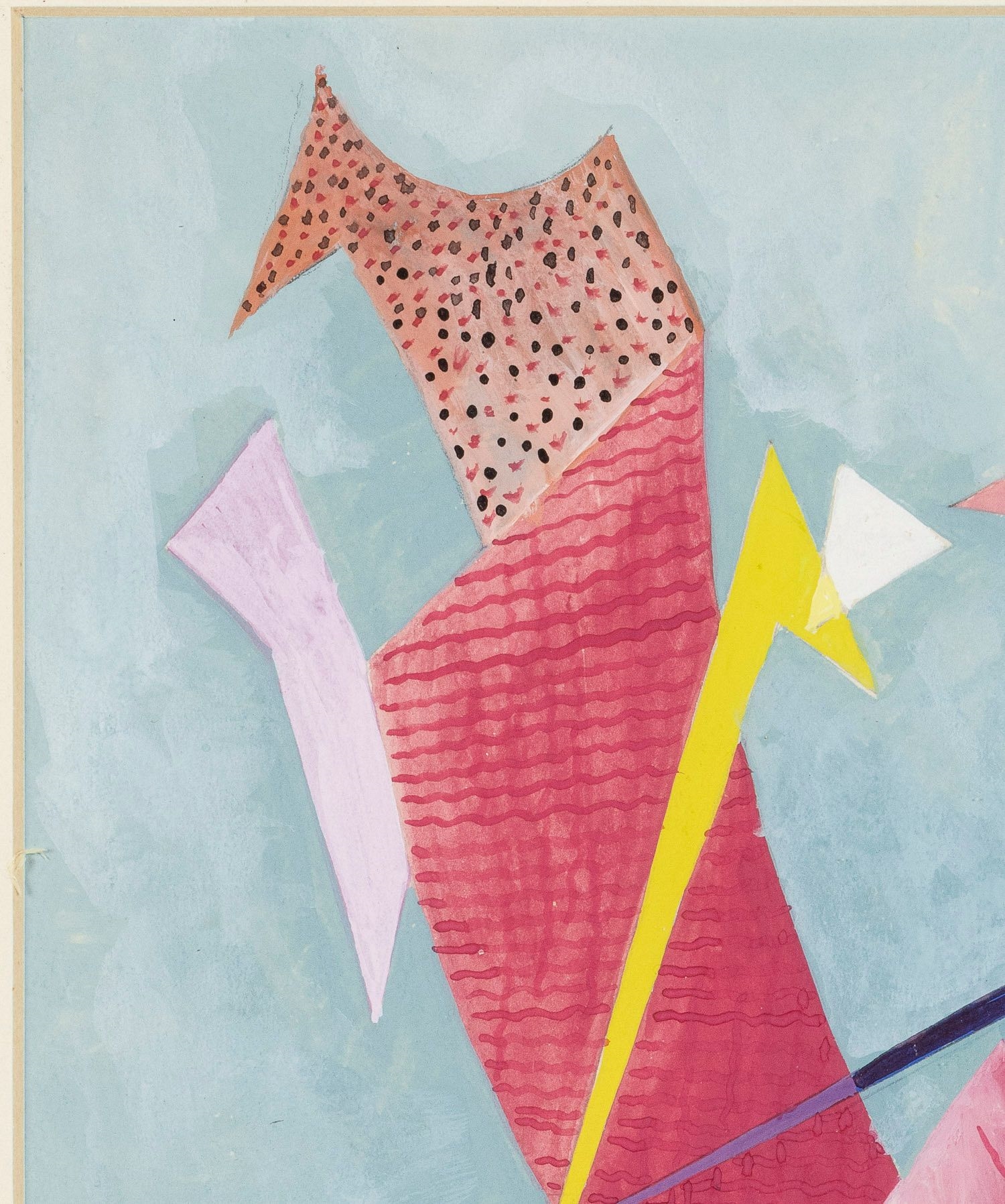 Artwork by Helen  Lowe Kendall , Theme II Perhaps Here, Made of Gouache