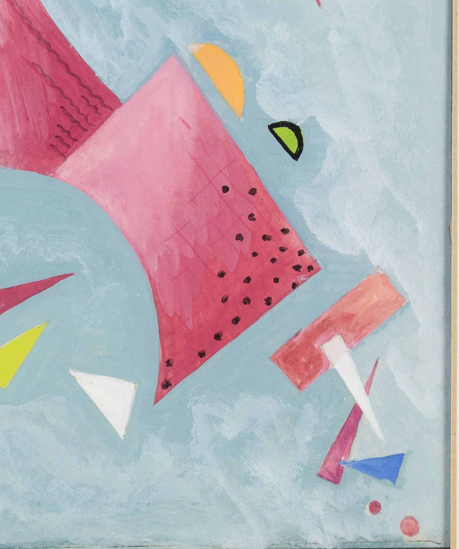 Artwork by Helen  Lowe Kendall , Theme II Perhaps Here, Made of Gouache